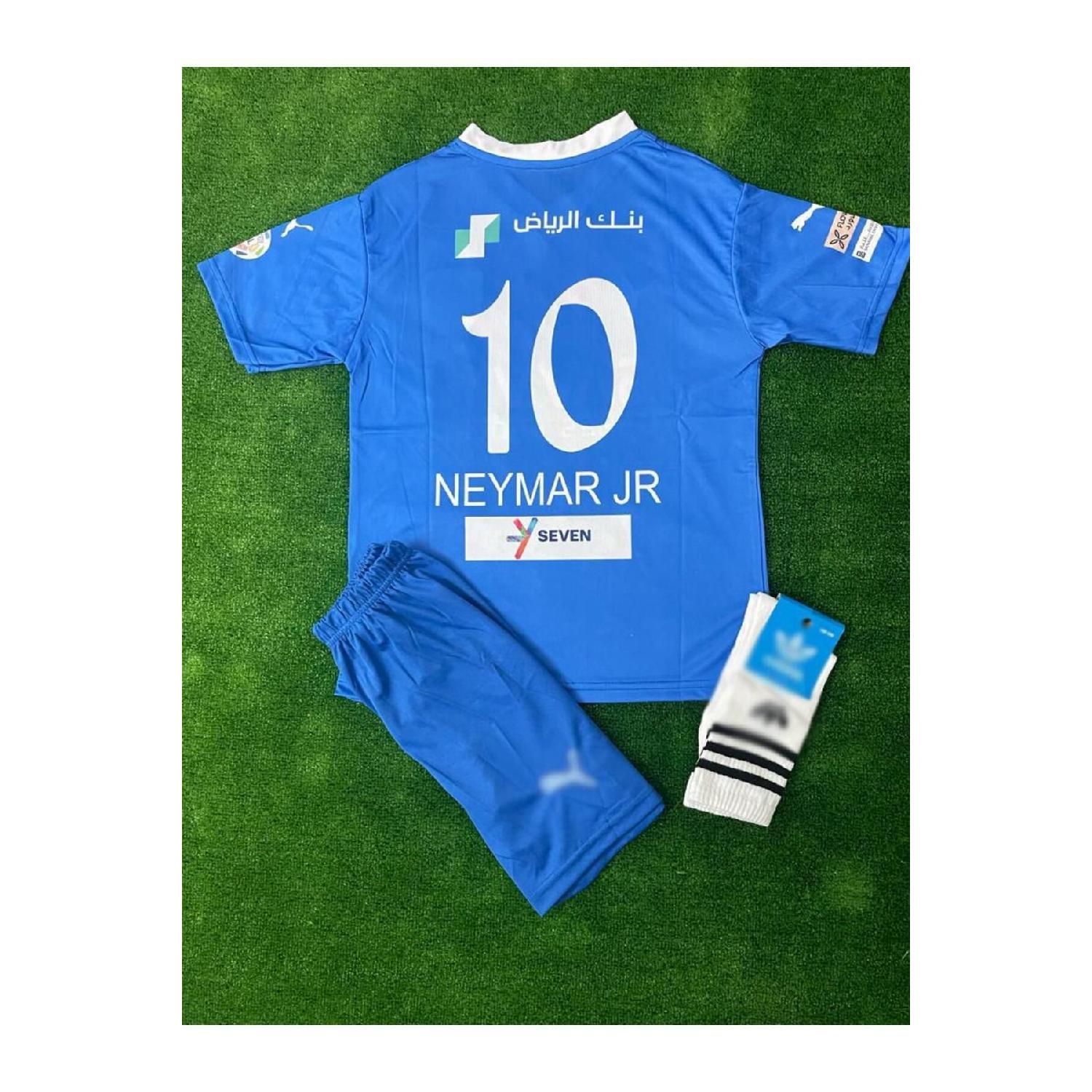 

Al Hilal2023/24, новый сезон, детская майка Неймара-младшего с носками в подарок