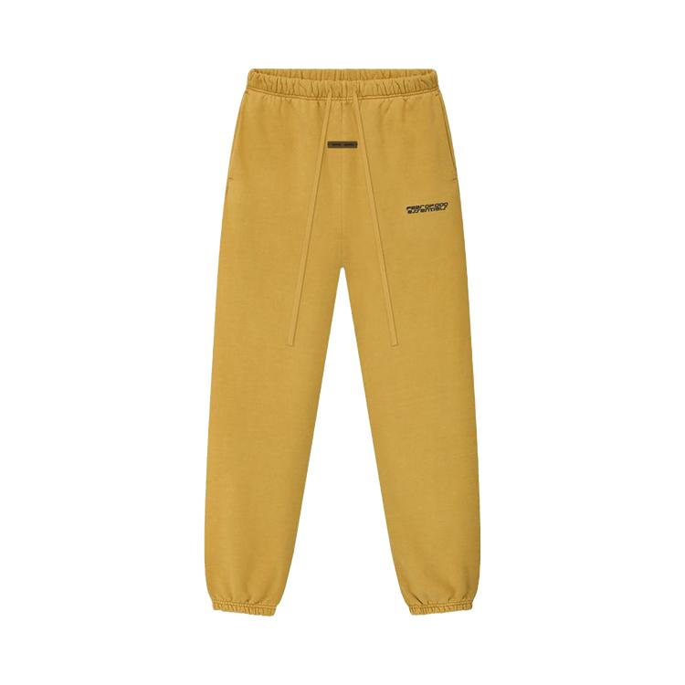 Herren Fear of God Essentials Schwere Fleece Klassische Jogginghose Canyon M brown