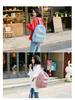 Korean Harajuku Style Corduroy Backpack for Women - Junior High School & College Casual Shoulder Bag