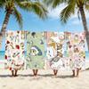 Cartoon Cute Cat M-MoFusand-S Towel For Swim Yoga Gym Quick Drying Soft and Skin-friendly Beach Towels All-Season