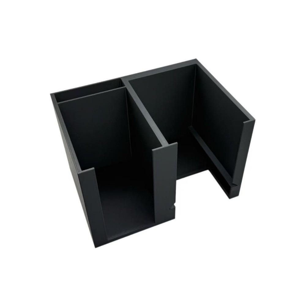 Dual Compartment Toploader Penny Sleeve Dispenser Card Storage Box Board Game Accessories