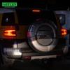 LED Taillight Assembly with Sequential Turn Signal & Daytime Running Light for 2007-2020 FJ Cruiser.
