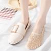 Summer Ultra-thin Low-cut Breathable Invisible Lace Boat Socks Sexy Non-slip Silicone Shallow Socks for Women