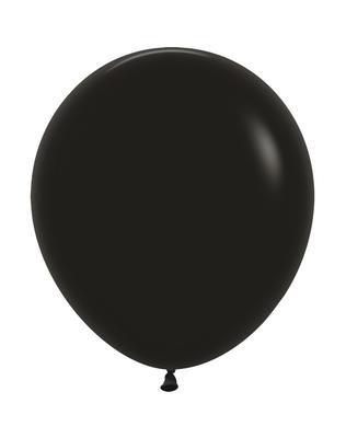 Balony Lateksowe Sempertex, Black, 45Cm, 25 Szt.