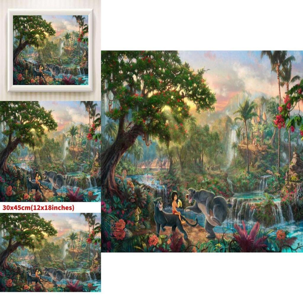 Meerjungfrauenprinzessin Leinwand Wandkunst Für Moderne Märchen Schlafzimmerdeko Cartoon Stil Bunt Gerahmt Sprühmalerei Verschiedene Größen