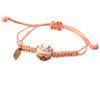 Handwoven Red Rope Lucky Cat Ceramic Bracelets for Women