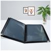 For 148x210mm Inserts Menu Book A5 Recipe Clip Price List PU Leather