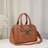 Pillow Bag Punk Women's Bag New Rivet Casual Soft Leather Skull Head Women's Bag Large Capacity Hand-held Crossbody Bag
