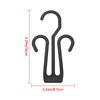 Portable Durable 10 Pcs Shelf Hanger Plastic Shoes Drying Hooks Hanger Slipper