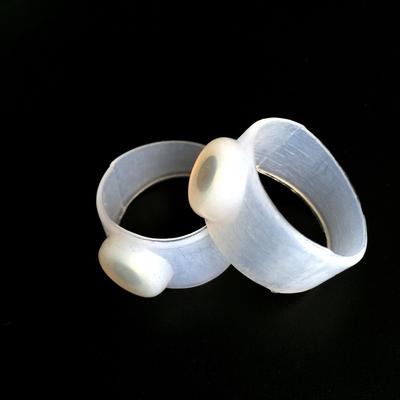 Magnet-Zehenring-Aufkleber, Silikon-Fußmassagefüße