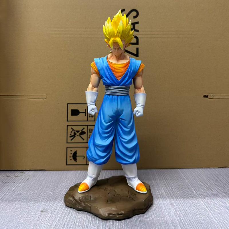 Jt Statue Anime Dragon Ball Vegetto Figure Gogeta Statue With Base Super Saiyan Action Figures Collection Model Toys Gifts