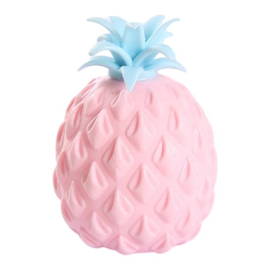 1/4Pcs Pineapple Squeeze Toy Anxiety Relief Pineapple Stress Toy Hand Exercise Relaxation Fruit Sensory Fidget Toy Party Favors