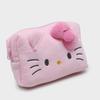 Daiso Hello Kitty Face Plush Pouch