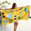 1Pc Summer Vacation Beach Towel, Soft Lightweight Design For Gym, Swimming, Pool And Seaside Use, Practical Daily Essential