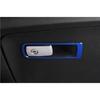 For BMW X3 G01 X4 Trim Blue Titanium Co-Pilot Storage Box 2018- Handle Frame