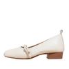 Inner heightening single shoes women's small size 3233 new square head low heel Mary Jane women's grandma shoes single shoes
