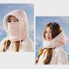 Unisex Winter Windproof Pullover Scarf & Full-Face Cycling Hat with Lei Feng Style