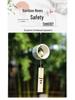 Autumn Festival Bamboo Wind Chimes: Ancient Chinese Style Handmade Bells & Pendants