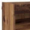TV Wall Units with LED Lighting 5 pcs Reclaimed Wood Look 80 x 30 x 40 cm