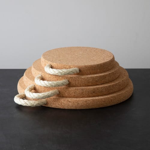 Viking Cork Handle Trivet Round 19.5cm 1281