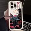 Luxurious cherry blossom pattern phone case suitable for iPhone 17 16 15 14 13 12 11 Pro/Max/Plus anti drop and shockproof