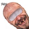 Elastic Polyester Balaclava for Hiking Old Man Ski Mask, Realistic 3D Animal Face Balaclava, Funny Winter Full Novelty Accessories Vacation Cover with