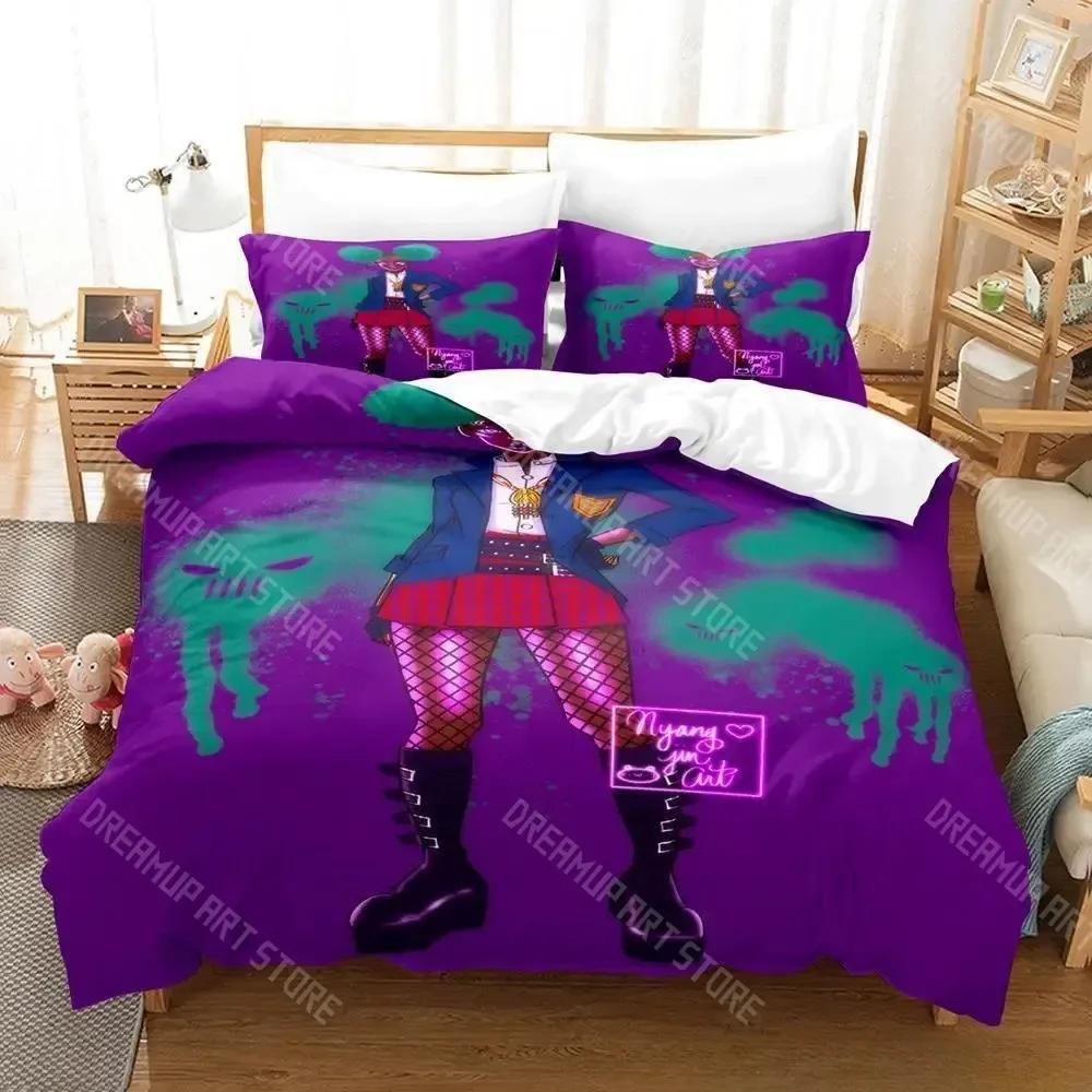 3D Print Wendell & Wild Comedy Bedding Set Single Twin Full Queen King Size Bed Set Adult Kid Bedroom Duvet cover Sets 3D Anime