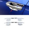 For Honda Accord 2023-2024 Chrome Exterior Car Side Door Bowl Molding Cover Trim