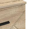 Nightstand Sonoma Oak 38 x 38 x 66 cm Particleboard