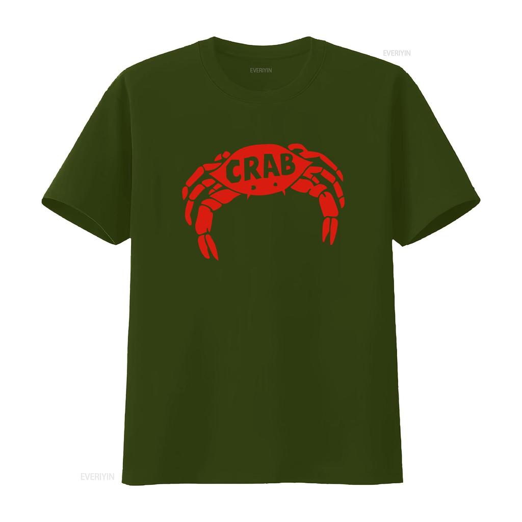 T-shirt Crab Records 529 Giamaica Musica Reggae Ska Trojan Gatto Blu Studio One Nuova Stampa vintage Lavata Leggermente moda Casual
