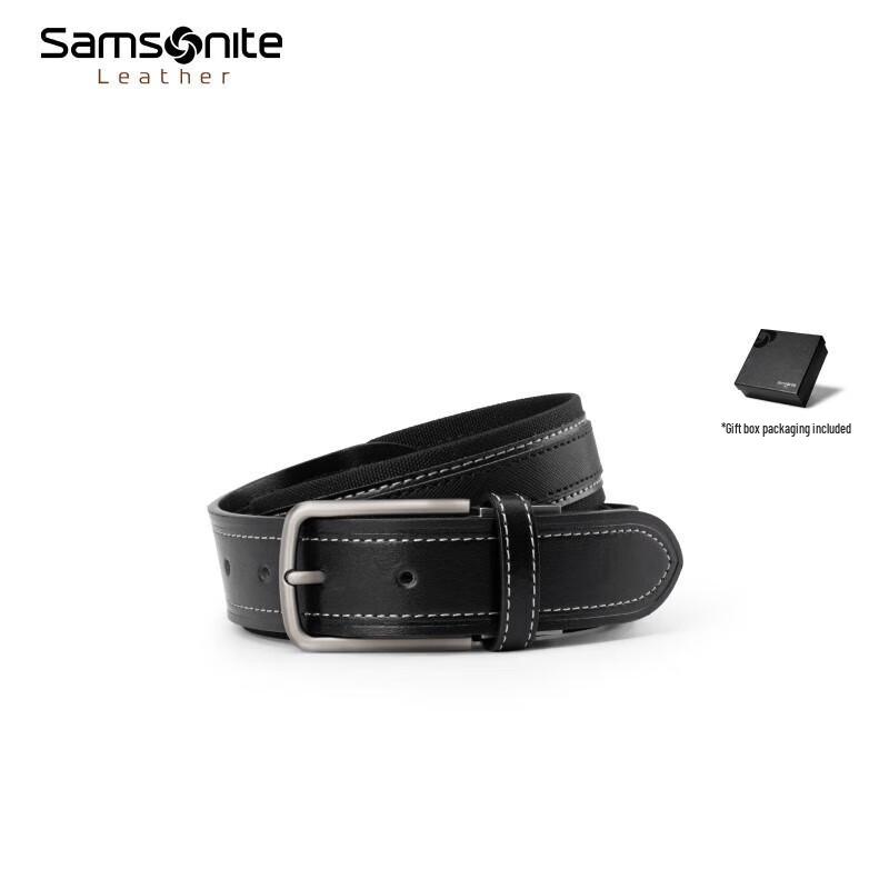 Мужской модный ремень Samsonite с пряжкой-булавкой