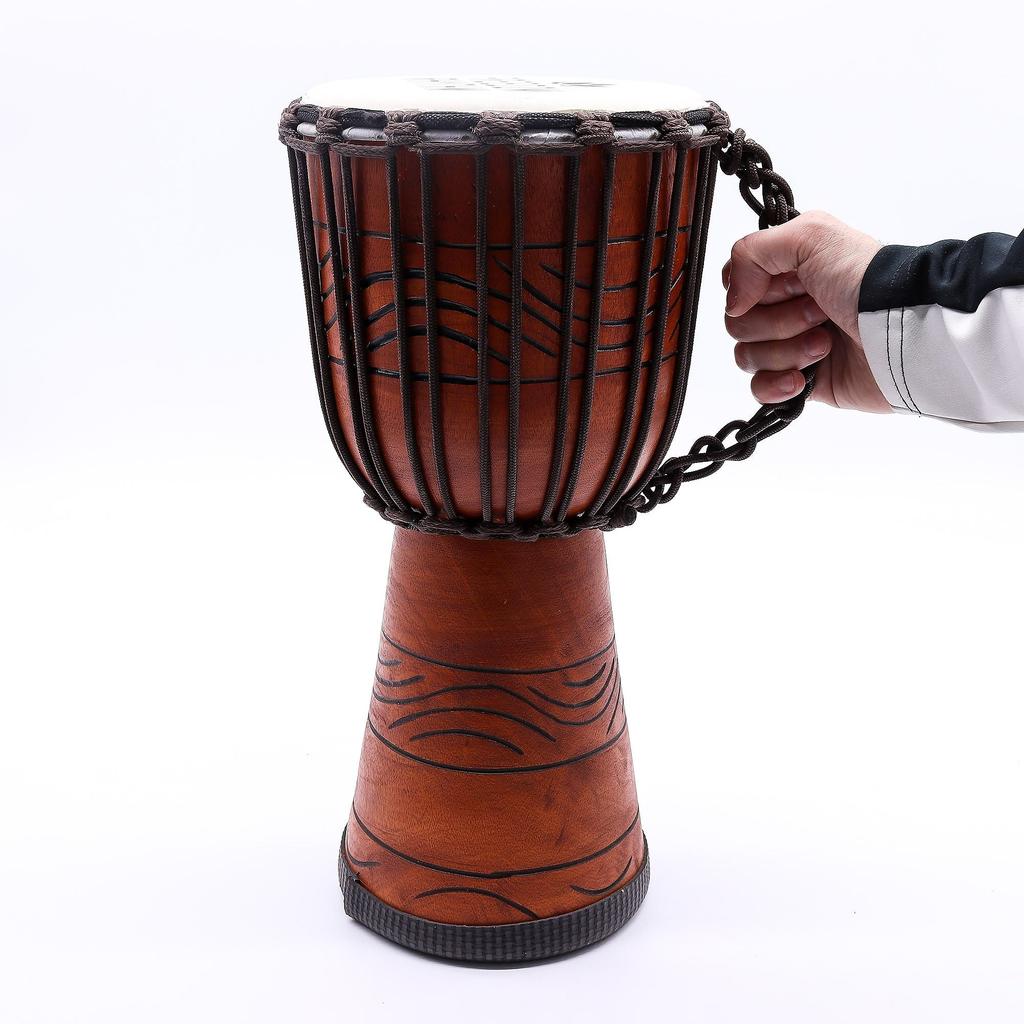 Medium Pro Djembe Drum -Freedom Rhythm (high) – 40cm (18cm Diia)