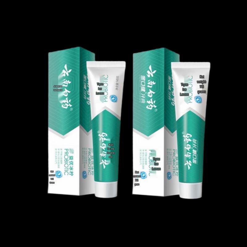 Yunnan Baiyao Jinkoujian Refreshing Toothpaste