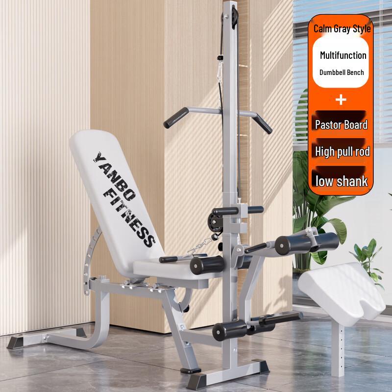 Multifunctional Adjustable Dumbbell & Workout Bench