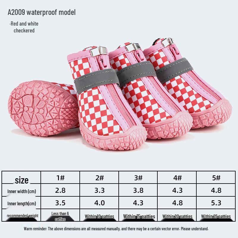 Breathable Non-slip Dog Shoes for Small Breeds