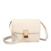 Neue Box Tofubeutel Leder Damen Tasche Zahnstocher Muster Kleine Quadratische Tasche Stewardess Tasche Einzelne Schulter Umhängetasche Vielseitig Unterarmtasche
