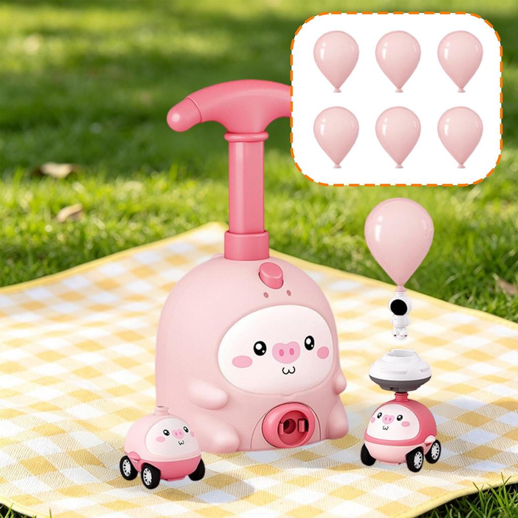 Balloon Car, Pump, Car Kit, Birthday Gift, Educational Toy for 3-4 Year Old Boys And