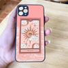 Retro Tarot Sun Moon Stars frosted Shockproof For iPhone 16 15 11 12 13 14 Pro Max X XSMAX Mini Phone Case