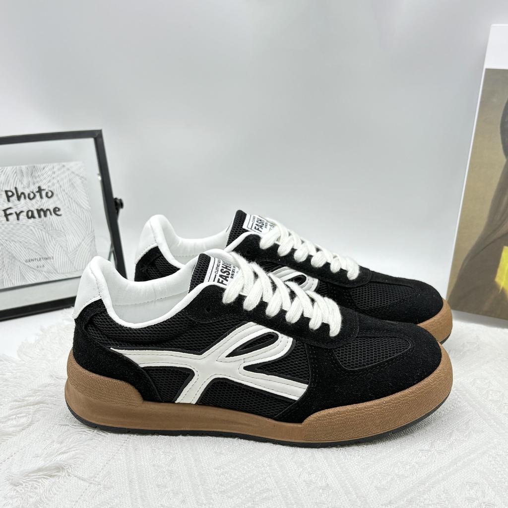 Lightweight German Training Shoes Women's Soft Soles 2025 Spring New Shoes Versatile Chic Niche Forrest Gump Casual Sports Shoes