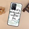 Bible Verse Quotes Case For Xiaomi POCO X7 X6 Pro X3 X5 M6 F3 F5 F6 Pro 11T 12T 13T 14T Pro 13 14 Ultra Cover