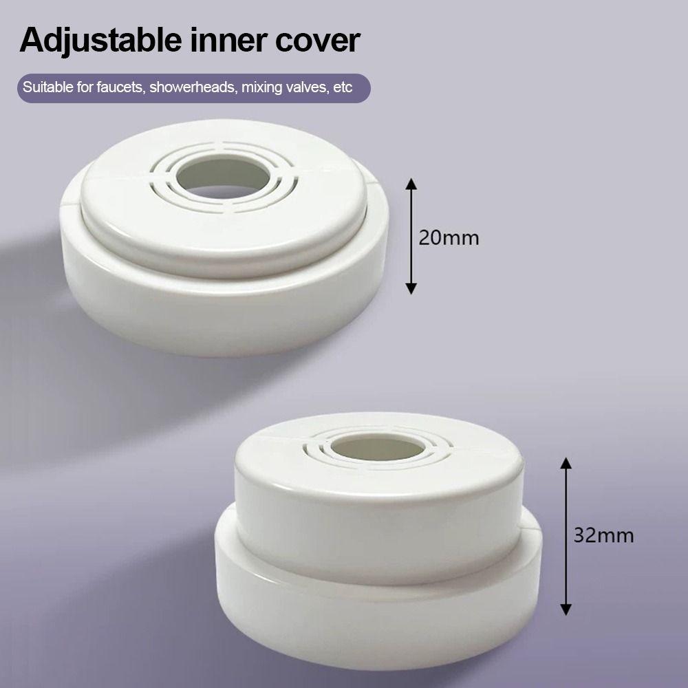 Non Removable Shower Faucet Cover Adjustable Faucet Accessories Faucet Decorative Cover  Shower