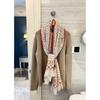 NINA SOLOR Soft Wool Long Scarf Shawl