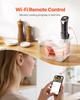 Sous Vide Präzisionskochgerät, 1100W Sous-Vide Kochmaschine, WIFI Immersion Circulator mit 10 voreingestellten Rezepten, LCD-Touchscreen, Schnellheizend, Präzise