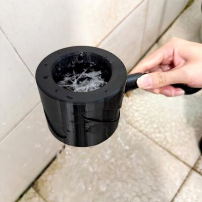 Yousheng Duschkopf Leistungsstark Superaufladend Hydromassage 360-Grad-Ring Wassersprüh Spiraldüse Standardgewinde Allround-Reinigung Dusche