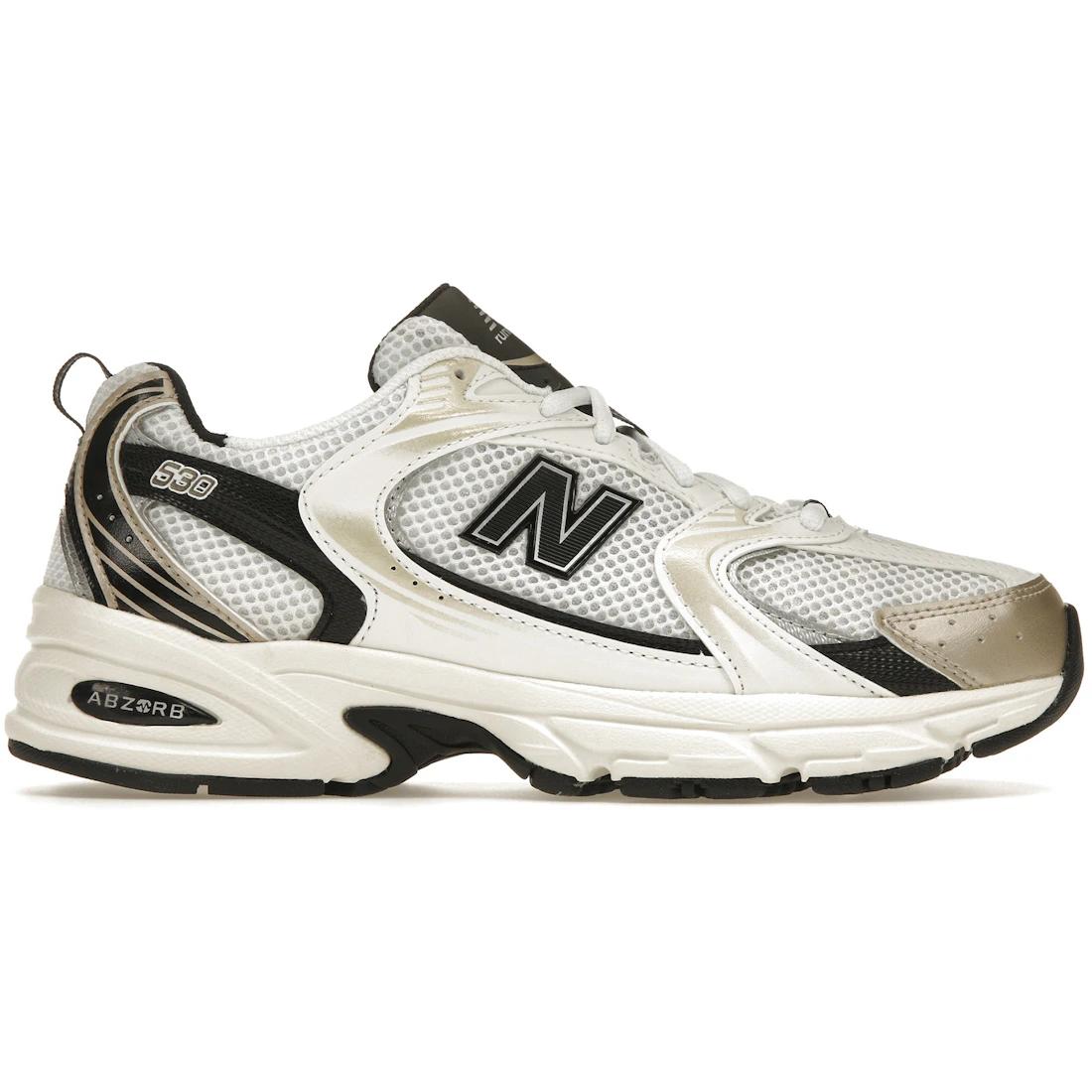 

Кроссовки New Balance 530 Белые Светло-золотистые Металлик(MR530TC) 36