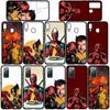 Hülle für iPhone 17 16 15 Xiaomi Poco Redmi Note 14 13 12 11 Pro Max 9 16e Samsung Galaxy S25 S24 S23 OPPO Huawei Deadpool Comics Wolverine Handyhülle