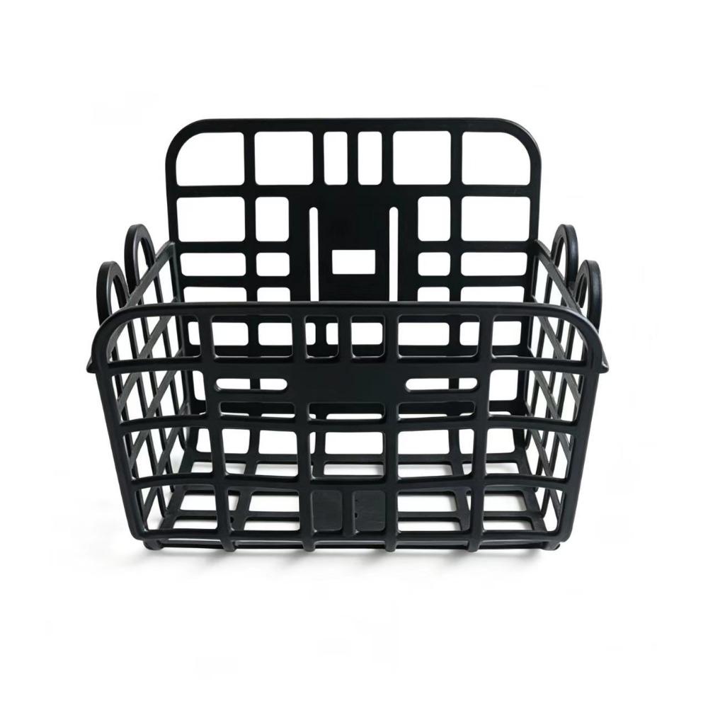 Plastic/Metal Mountain Bike Basket Bike Rear Basket Children s Folding Bike Accessories чёрный