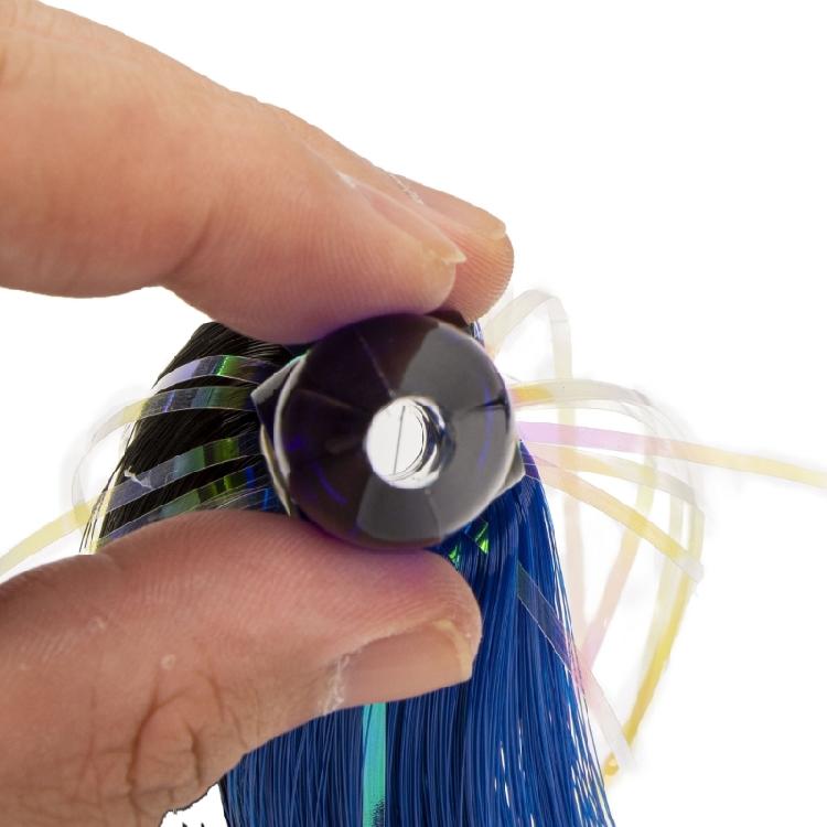 Soft Fishing Lures Squid Skirt Trolling Saltwater Baits for Bass Salmon Trout