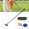 Two Way Golfs Putters with Golfs Ball&Putting Disc Adjustable Length Kids Putters