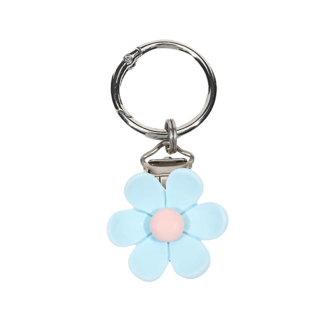 Bag Decoration Clip Colored Resin Simulated Sunflower Travel Hat Clip Women Girl Multifunctional Sunglasses Hanging Clip